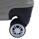 TEC TAKE VALISE Serie De 3 Valises Abs Modèle 1-Argentée