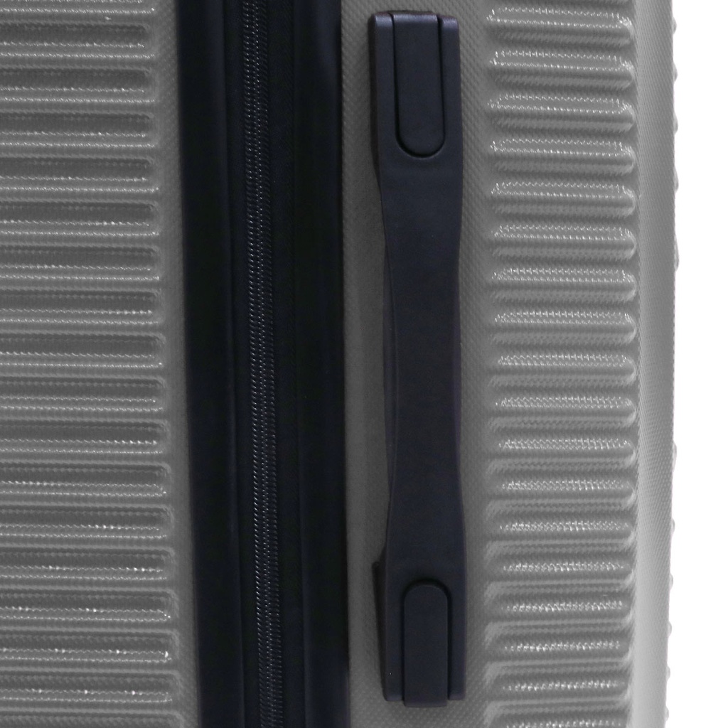 TEC TAKE VALISE Serie De 3 Valises Abs Modèle 1-Argentée