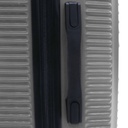 TEC TAKE VALISE Serie De 3 Valises Abs Modèle 1-Argentée