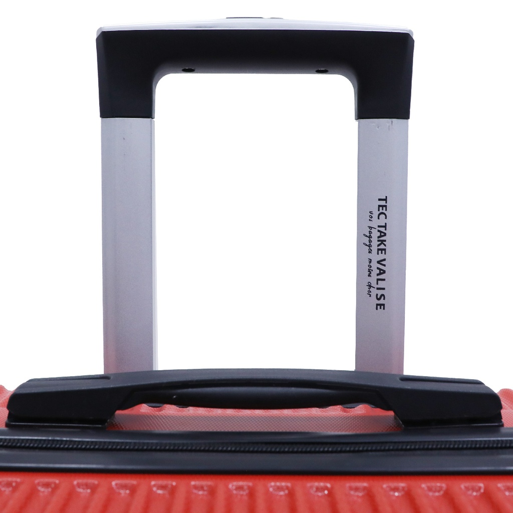 TEC TAKE VALISE Serie De 3 Valises Abs Modèle 1-Rouge