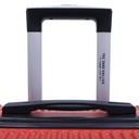 TEC TAKE VALISE Serie De 3 Valises Abs Modèle 1-Rouge