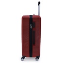 TEC TAKE VALISE Serie De 3 Valises Abs Modèle 1-Rouge Bordeaux