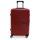 TEC TAKE VALISE Serie De 3 Valises Abs Modèle 1-Rouge Bordeaux