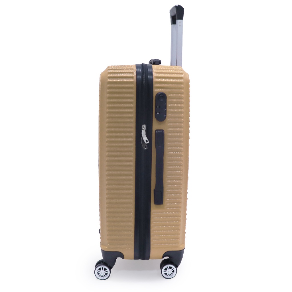 TEC TAKE VALISE Serie De 3 Valises Abs Modèle 1-Doré