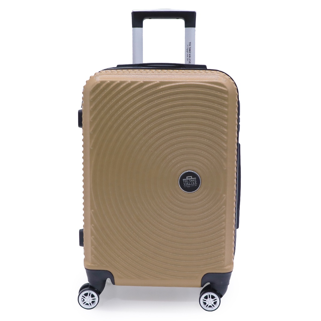 TEC TAKE VALISE Serie De 3 Valises Abs Modèle 1-Doré