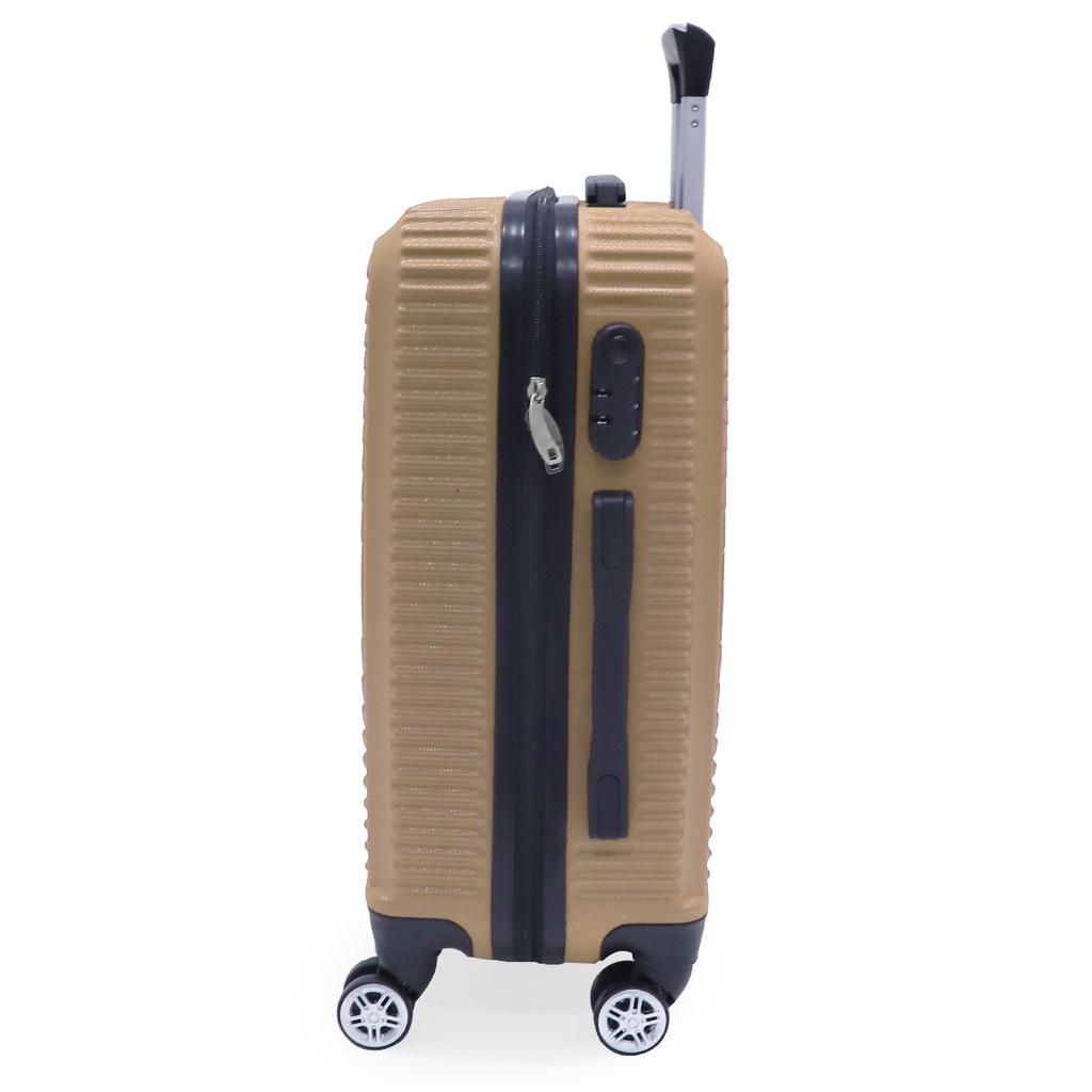TEC TAKE VALISE Serie De 3 Valises Abs Modèle 1-Doré