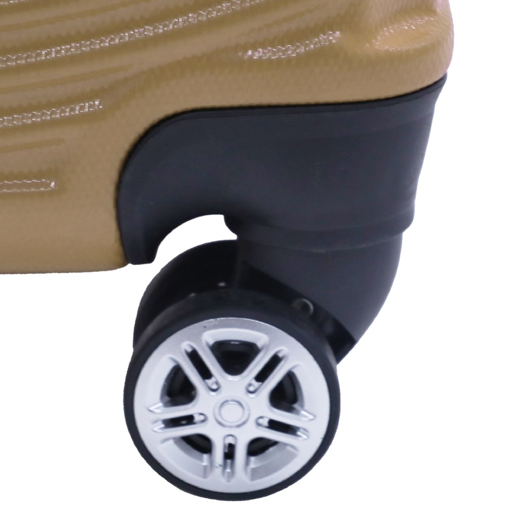 TEC TAKE VALISE Serie De 3 Valises Abs Modèle 1-Doré