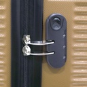 TEC TAKE VALISE Serie De 3 Valises Abs Modèle 1-Doré