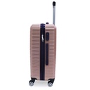TEC TAKE VALISE Serie De 3 Valises Abs Modèle 1-Rose métallique 
