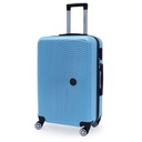 TEC TAKE VALISE Serie De 3 Valises Abs Modèle 1-Bleu ciel 