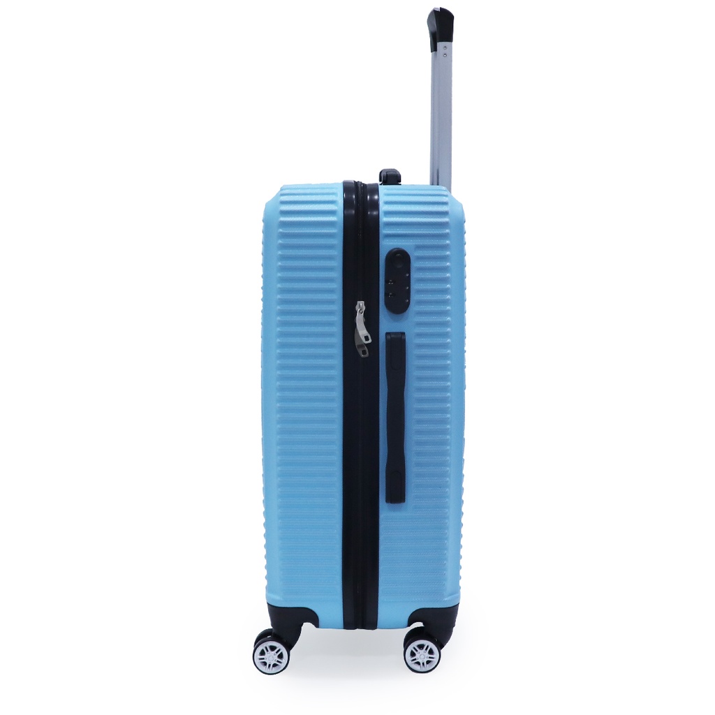 TEC TAKE VALISE Serie De 3 Valises Abs Modèle 1-Bleu ciel 