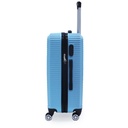 TEC TAKE VALISE Serie De 3 Valises Abs Modèle 1-Bleu ciel 