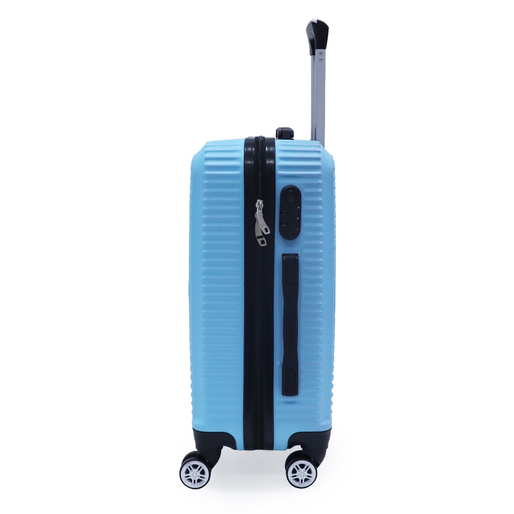 TEC TAKE VALISE Serie De 3 Valises Abs Modèle 1-Bleu ciel 