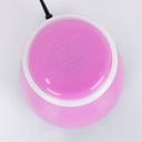 Mini Hachoir Électrique Avec Bol En Plastique-Rose