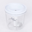 Mini Hachoir Électrique Avec Bol En Plastique-Vert