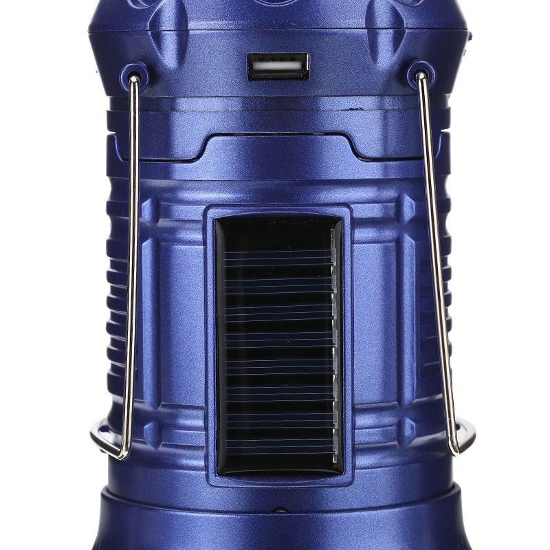 Torche Camping Light 3 en 1 rechargeable - Lampe Led Multicolore avec Jeu de Lumière-Noir