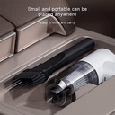 Aspirateur multifonctions portable rechargeable pour voiture et maison-Gris
