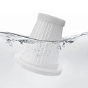 Aspirateur multifonctions portable rechargeable pour voiture et maison-Gris