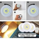 Lot De 3 Spots Led Sans Fils Avec Télécommande