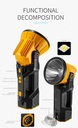 Projecteur de Camping Rechargeable W5208 3 En 1
