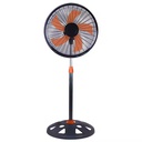 Ventilateur sur Pied Moxie Air FS-1821 18 Pouces" 3 Vitesses 5 Pales Orange