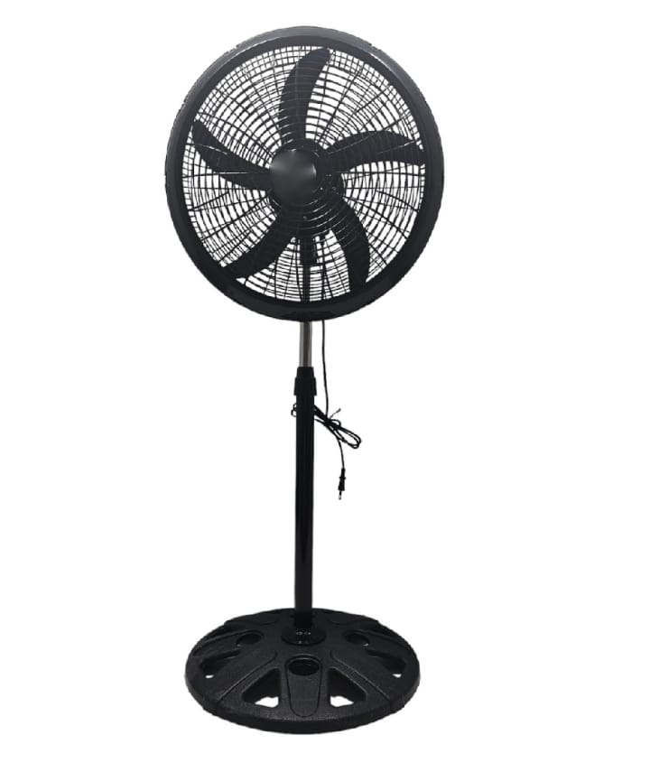 Ventilateur sur Pied Moxie Air FS-1821 18" 3 Vitesses 5 Pales