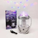 Lampe LED de Scène Multifonction 2en1 20W Rechargeable Argentée
