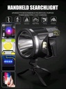 Projecteur LED Rechargeable W5174 6 Modes USB Type-C Trépied Inclus