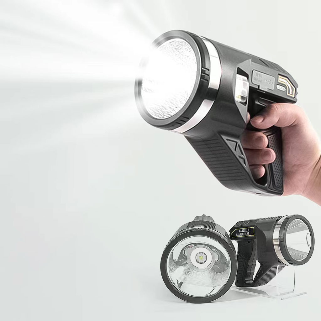 Projecteur LED Rechargeable W5173 6 Modes USB-C IPX5 Avec Trépied