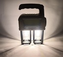  Lampe Solaire Portative Multi-Lumières 38W – Rechargeable, 3 Sources Lumineuses, USB Type-C, Power Bank