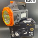 Projecteur Professionnel Portatif LED XJ-1003 – Rechargeable USB – 1500 W – Étanche IP65