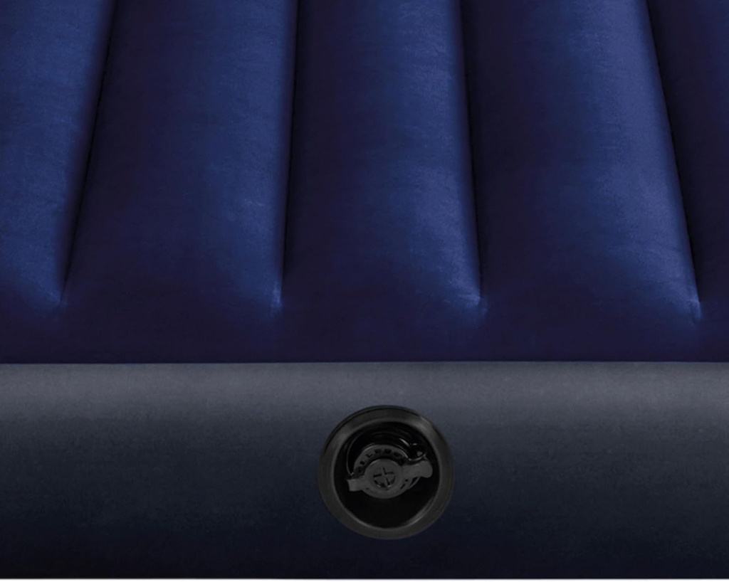 INTEX Matelas Gonflable Classic Downy 2 Personnes  152 cm x 203 cm x 25 cm / Référence : #64759