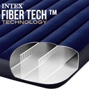 INTEX Matelas Gonflable Classic Downy 2 Personnes  152 cm x 203 cm x 25 cm / Référence : #64759