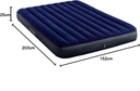 INTEX Matelas Gonflable Classic Downy 2 Personnes  152 cm x 203 cm x 25 cm / Référence : #64759