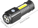  Mini Lampe Torche LED Rechargeable USB