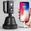 Lampe de Poche Solaire USB W5110 – 6 Modes d’Éclairage – Rechargeable 