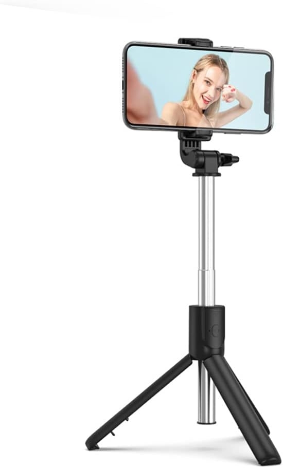 Perche à Selfie avec Télécommande et Trépied Avec LED Light
