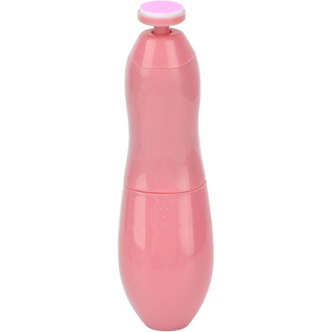 Lime à Ongles Électrique Rose Pour Bébé – 6 Têtes Interchangeables – Lumière LED 