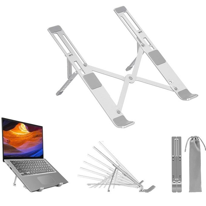 Support Pliable En Aluminium pour PC Portable & Notebook