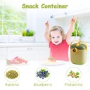 Boîte Alimentaire Sans BPA – Motif Dinosaure Vert