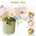 Boîte Alimentaire Sans BPA – Motif Dinosaure Vert