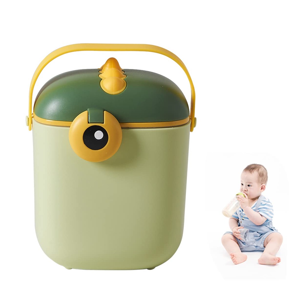 Boîte Alimentaire Sans BPA – Motif Dinosaure Vert