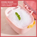 Boîte Alimentaire  Sans BPA – Motif Dinosaure Rose