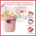 Boîte Alimentaire  Sans BPA – Motif Dinosaure Rose