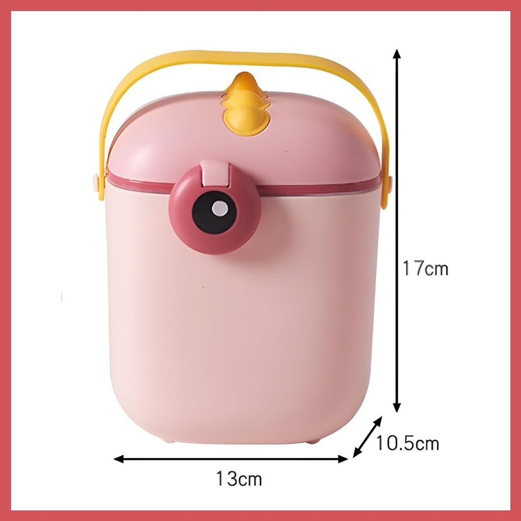 Boîte Alimentaire  Sans BPA – Motif Dinosaure Rose