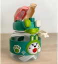 Gourde Enfant 1000 ml Sans BPA – Motif Lapin & Ours