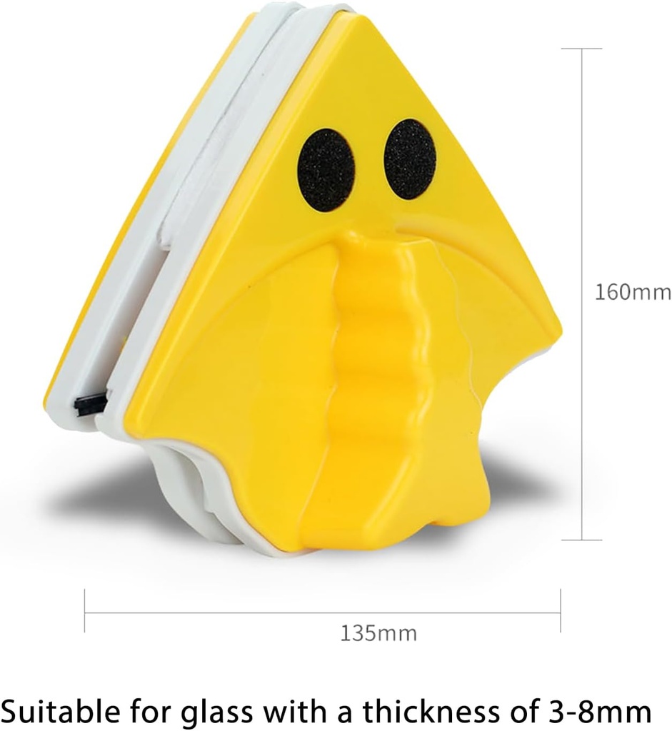 Brosse Magnétique à Double Face pour le Nettoyage des Fenêtres