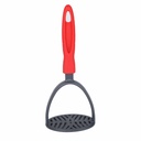 Hascevher Batterie de cuisine Granite 17 pièces-Rouge
