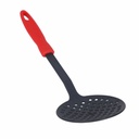 Hascevher Batterie de cuisine Granite 17 pièces-Rouge