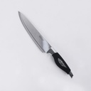 Ensemble De Couteaux De Cuisine Avec Support 8 Pièces-Noir